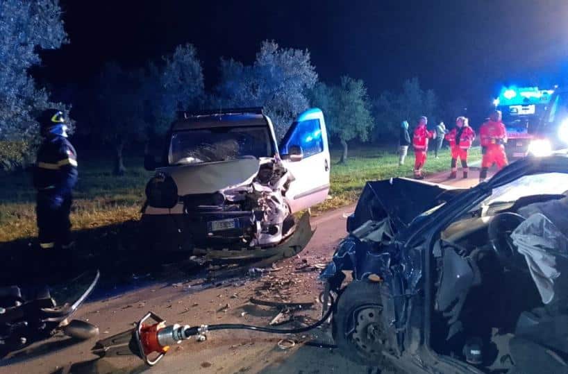 Violento scontro tra due auto nel Foggiano: morto un cittadino ...